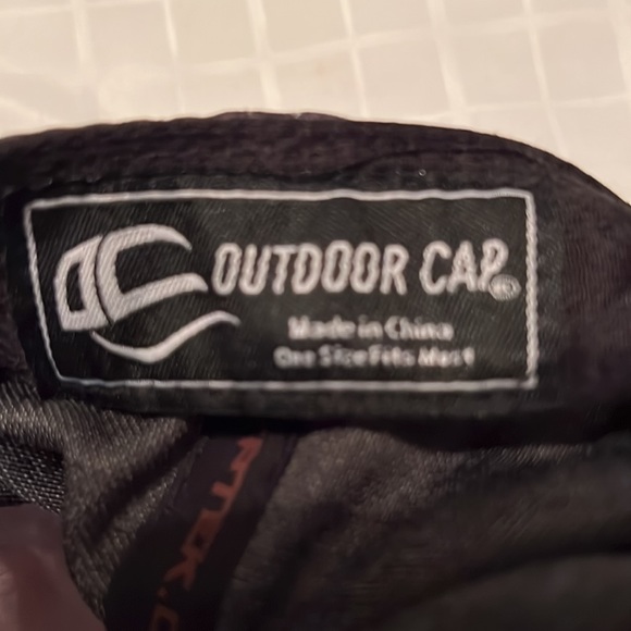 Mens ball cap black and grey color with American flag - Picture 3 of 3